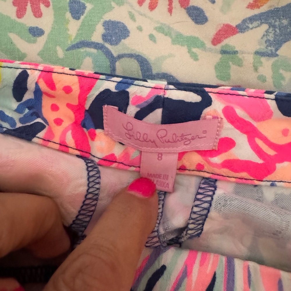 Lilly Pulitzer Pants -like new - Picture 2 of 2